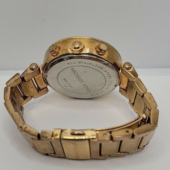 MICHAEL KORS Parker MK5491 Womens Stainless Steel Analog Dial Quartz Watch AM504 - Picture 11 of 11